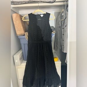 J. Crew Eyelet Midi Dress size 4